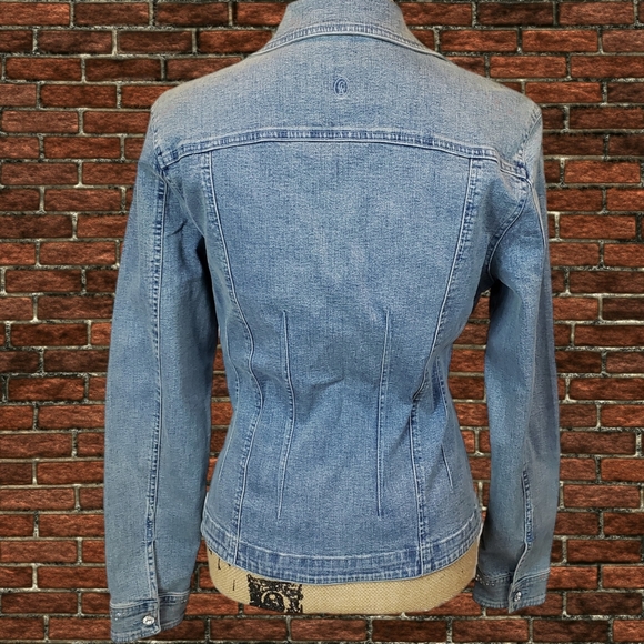 Christine Alexander Jean Jacket with Swarovski Crystal - Picture 8 of 10